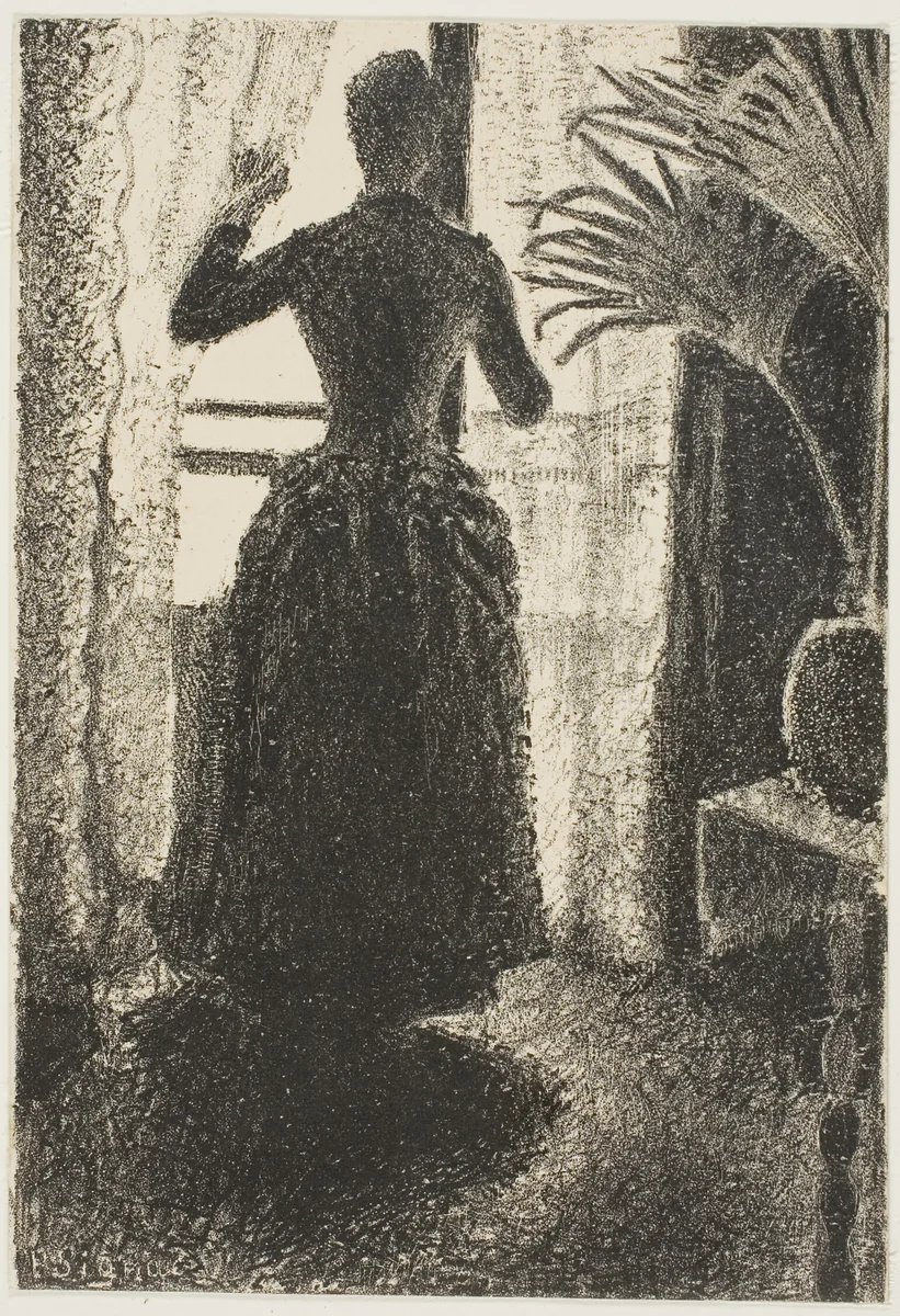 Sunday in Paris by Paul Signac, print, 1887