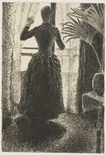 Sunday in Paris by Paul Signac, print, 1887