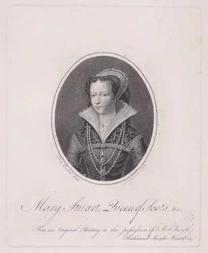 Mary, Queen of Scots by Joseph Singleton, print, 1771-1799