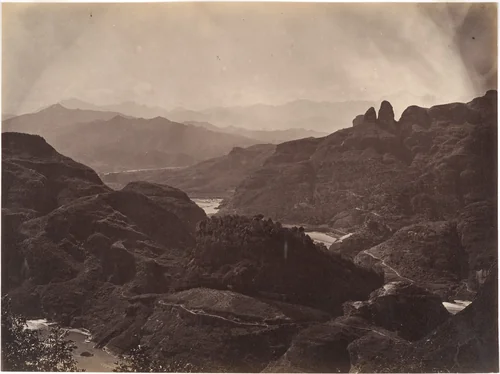 Heaven Ascending Peak near Sing-Chang by John Thomson, photograph, 1869