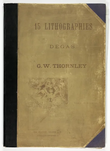 Thornley Portfolio Cover by Georges-William Thornley, other, 1889-1890