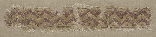 Fragment of a Tiraz-Style Textile by Unknown, textile, 1081-1101
