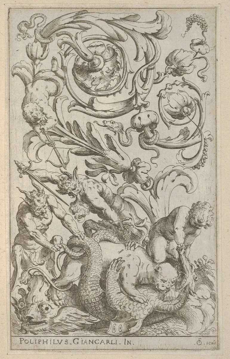 Disegni Varii di Polifilo Zancarli by Polifilo Giancarli, print, 1628