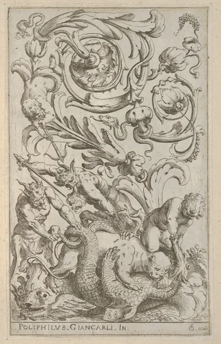 Disegni Varii di Polifilo Zancarli by Polifilo Giancarli, print, 1628