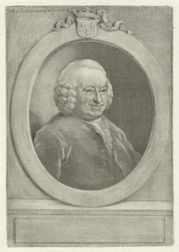 Portret van Johan Hudde Dedel by Aert Schouman, print, 1778