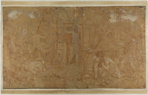 Resurrection by Raffaello Sanzio, drawing, 1500-1520