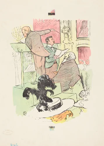 Les grands concerts de l'opera by Henri de Toulouse-Lautrec, print, 1895