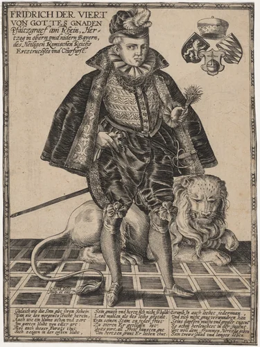 Frederick IV by Conrad Goltzius, print, 1567-1647