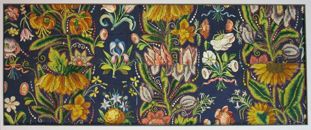 Panel by France, textile, 1630-1640