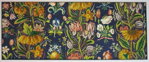 Panel by France, textile, 1630-1640