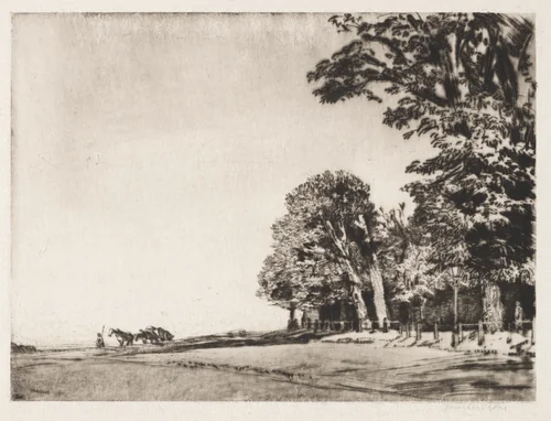 Hampstead Heath by Muirhead Bone, print, 1906