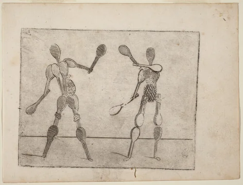 From "Bizzarie di varie Figure" by Giovanni Battista Bracelli, print, 1624