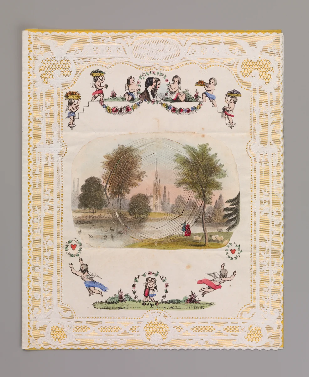 Valentine by anonymous, other, 1830-1850