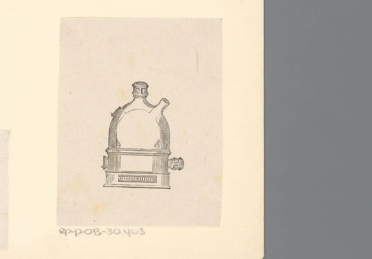 Apparaat by Isaac Weissenbruch, print, 1836-1912