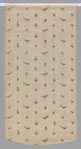 Panel by England or France, textile, 1770-1775