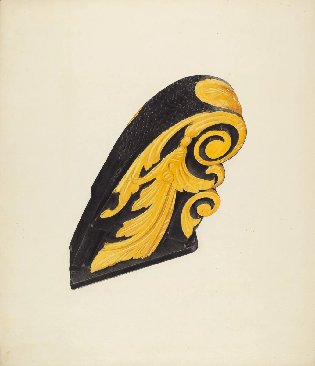 Billethead by Marian Page, index of american design, 1939