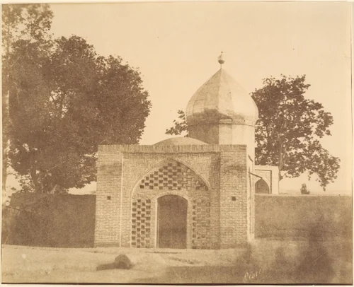 [Tomb of Khan of Khiva, Uzbekistan] by Luigi Pesce, photograph, 1840-1869