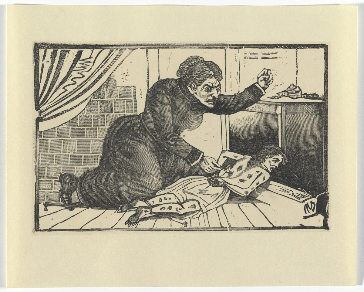 The Crime of La Bejarano (Crímenes de la Bejarano) by José Guadalupe Posada, print, 1913