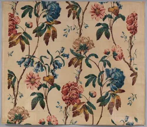 Piece by Stinton Bros., textile, 1851-1872