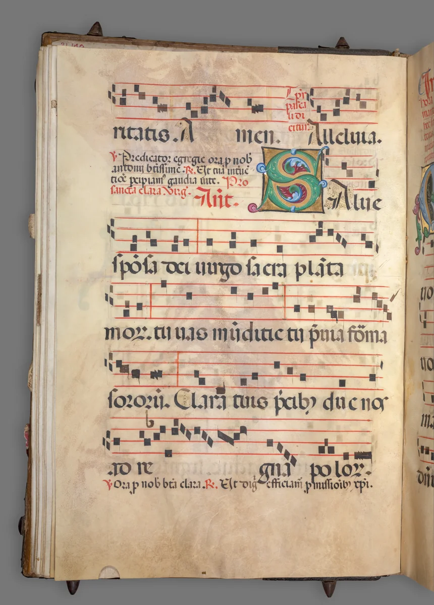 Gradual by Girolamo dai Libri, manuscript, 1515-1525
