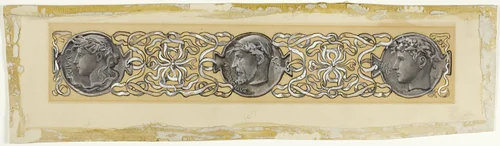 What Wreath for Lamia? What for Lycius? What for the Sage by Will Hicock Low, drawing, 1880-1893