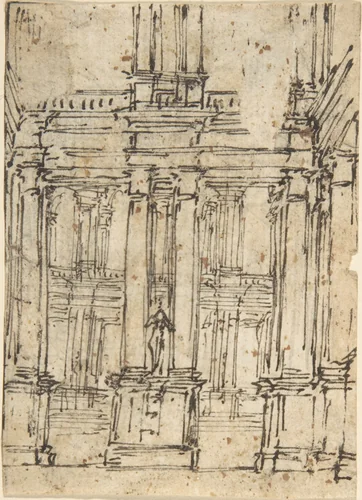 Architectural Drawing by anonymous, drawing, 1700-1800