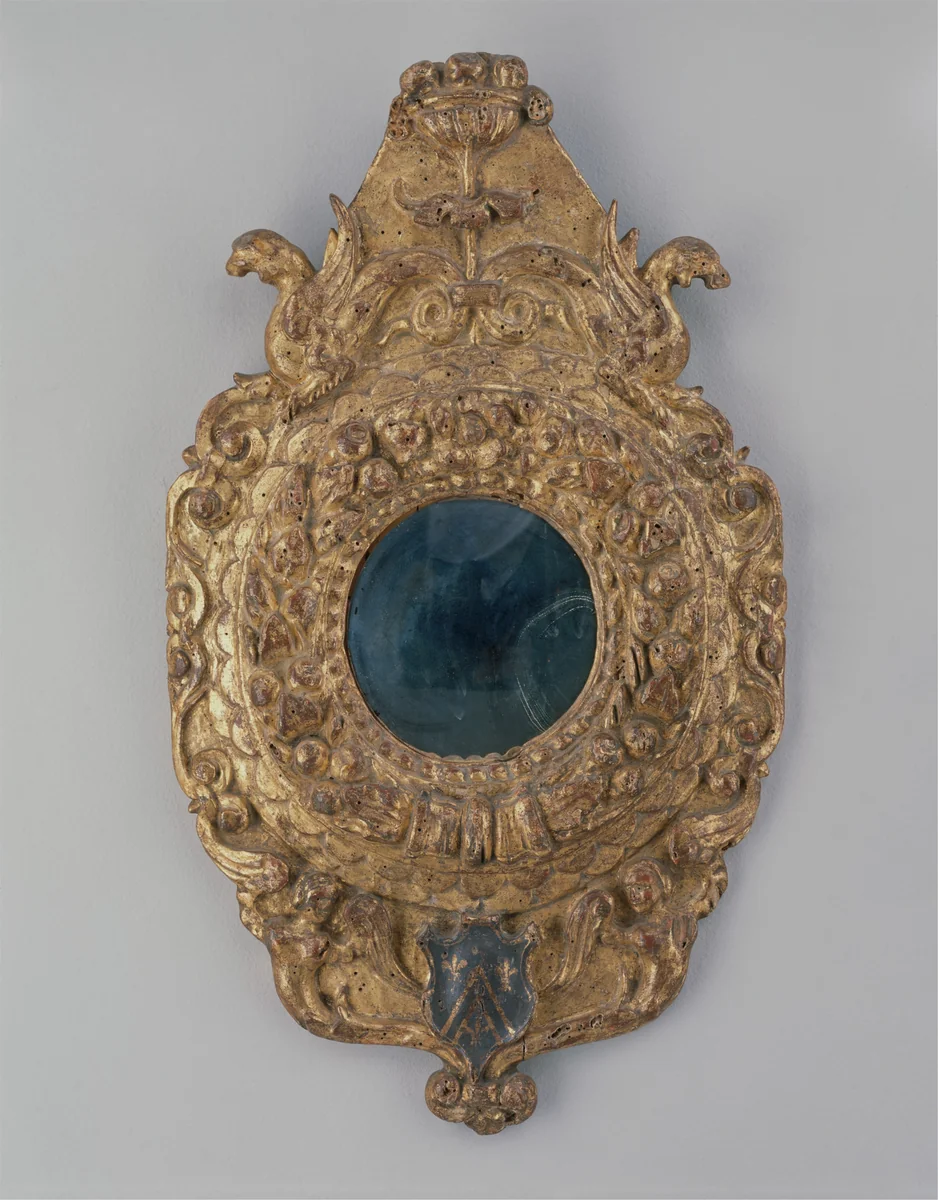 Tondo mirror frame by Italian, Siena, other, 1487-1503