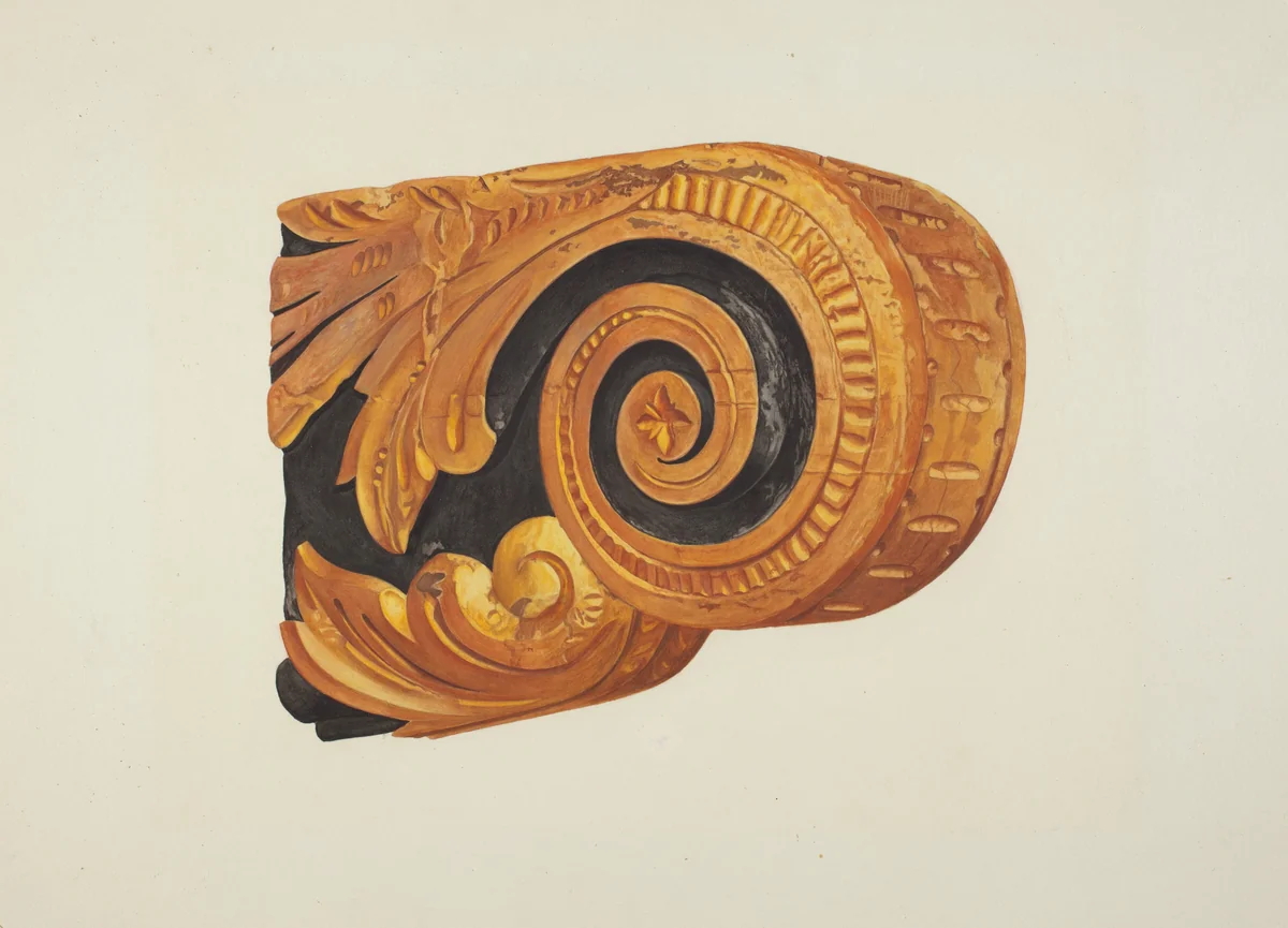 Billethead by Betty Fuerst, index of american design, 1939