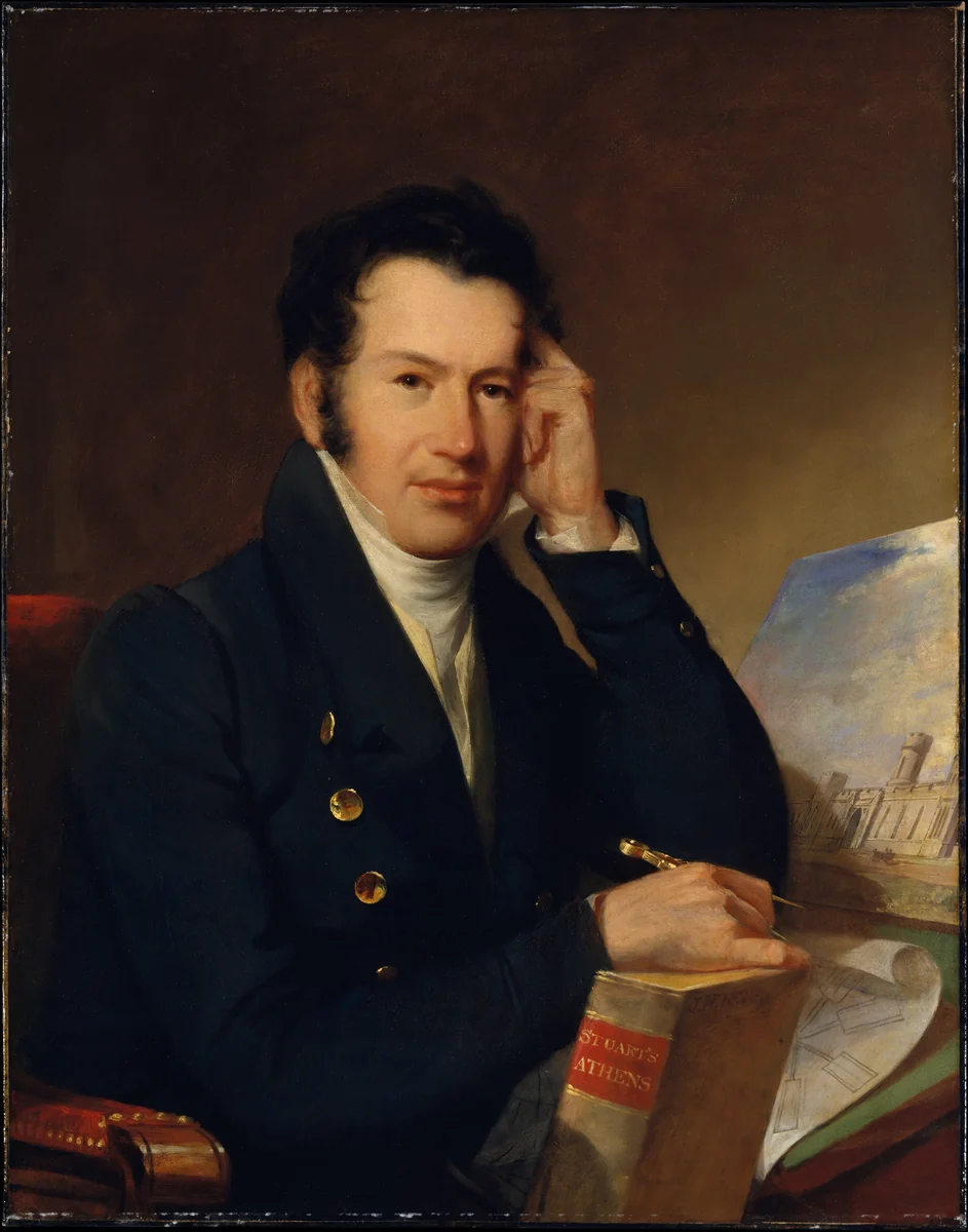John Haviland by John Neagle, artwork, 1828