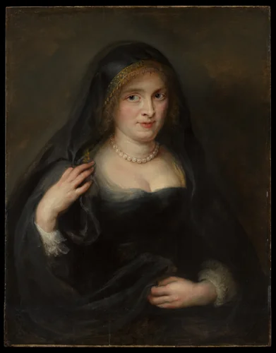 Portrait of a Woman, Probably Susanna Lunden (Susanna Fourment, 1599–1628) by Peter Paul Rubens, painting, 1625-1627