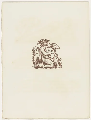 Vignette (folio 112 verso) from Les Amours (The Loves) by Émile Bernard, illustrated book, 1915