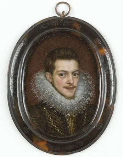 Portret van een man by anonymous, painting, 1610