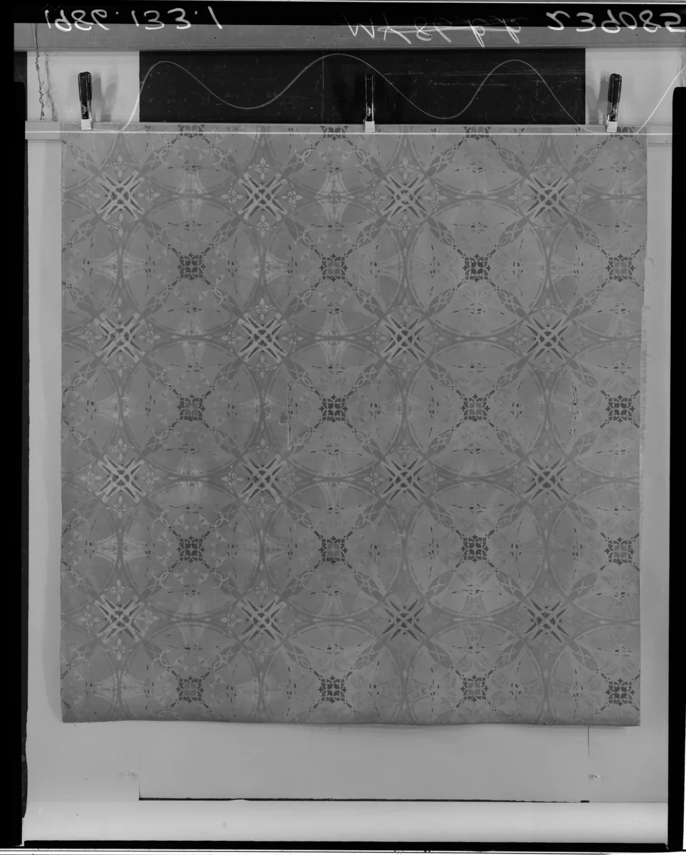 Stencil from Trading Room of the Chicago Stock Exchange, Chicago by Adler and Sullivan, artwork, 1893-1894