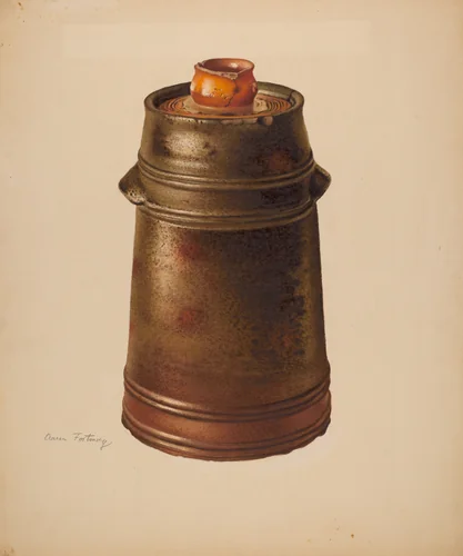 Churn by Aaron Fastovsky, index of american design, 1939