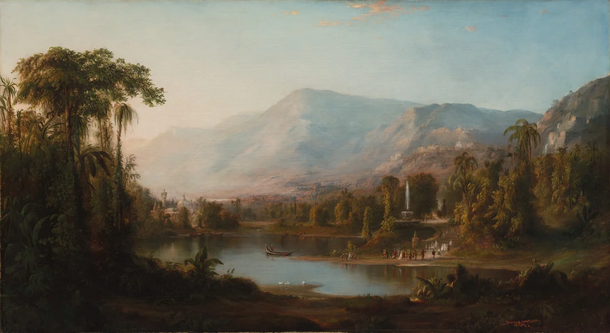 Vale of Kashmir by Robert S. Duncanson, painting, 1867