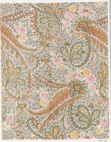 Textile sample by Unknown Designer, textile, 1900