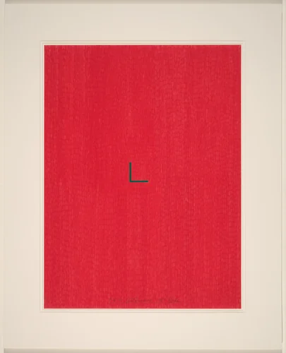 Untitled Drawing F#4 - 80 (Berlin) by Stephen Antonakos, drawing, 1980