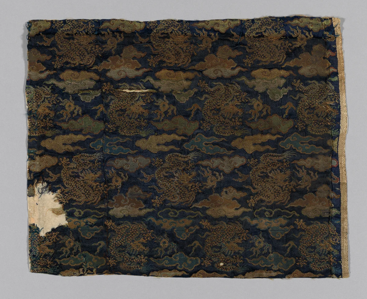 Fragment by Japan, textile, 1775-1800