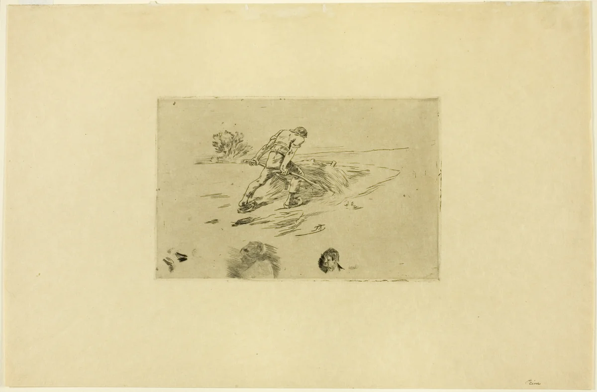 Toil, II by Félicien Rops, print, 1853-1898