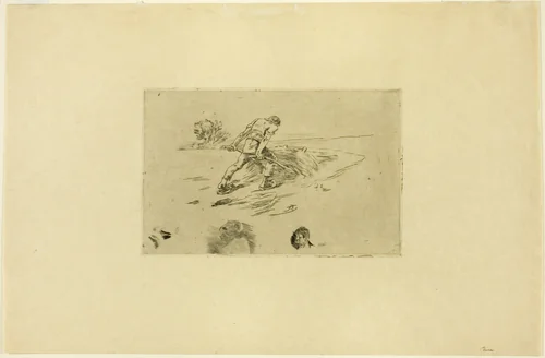 Toil, II by Félicien Rops, print, 1853-1898