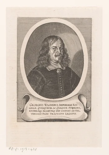 Portret van Georg Wagner by Matthäus Merian, book, 1652