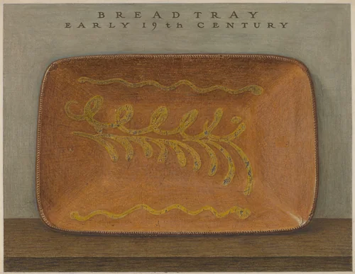 Bread Tray by John Matulis, index of american design, 1936