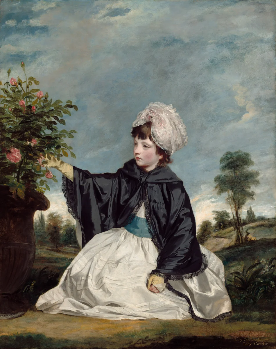 Lady Caroline Howard by Sir Joshua Reynolds, painting, 1778