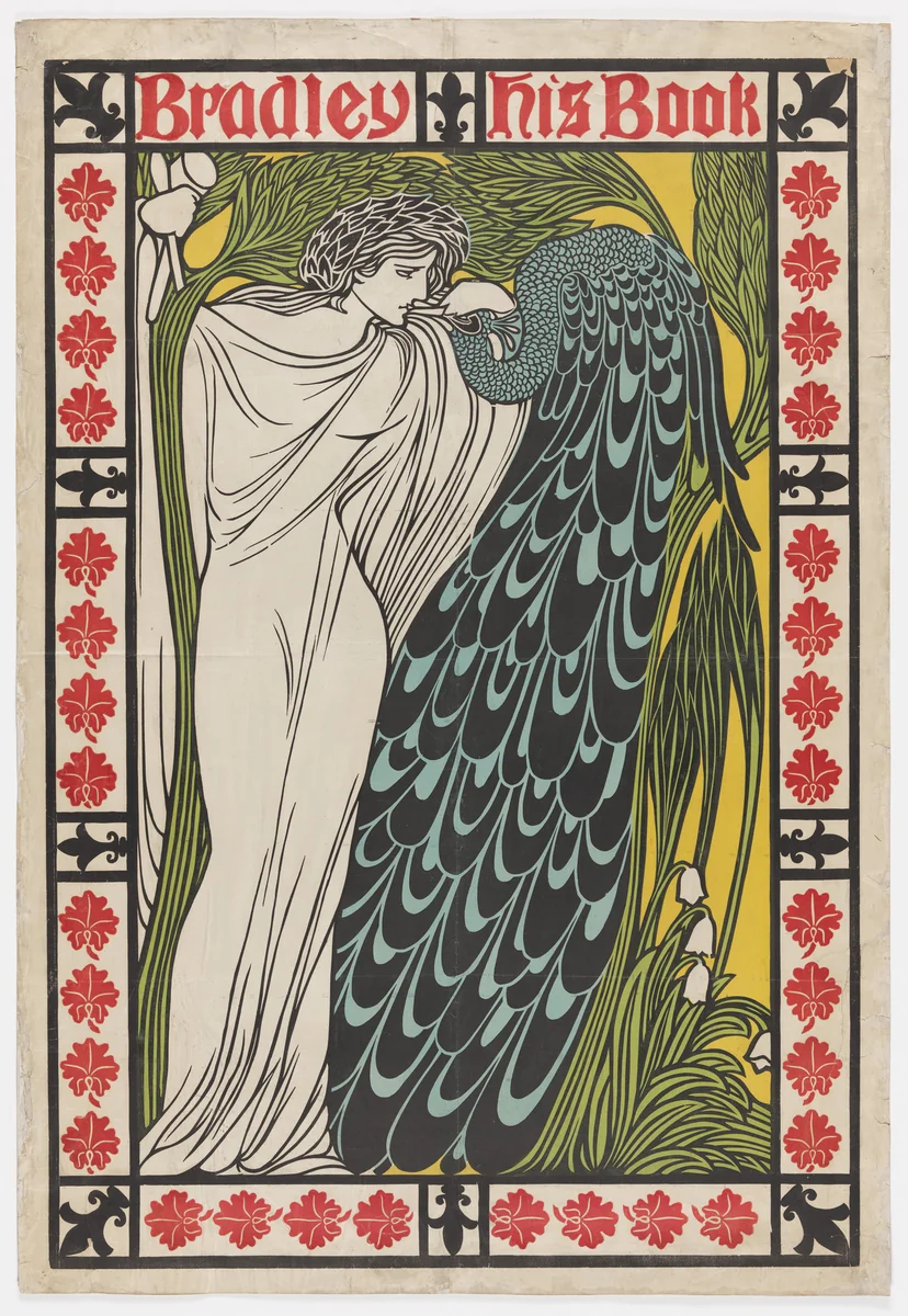 Bradley: His Book (The Kiss) by William Bradley, design, 1896