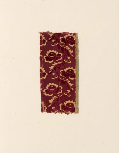 Fragment by France, textile, 1775-1800
