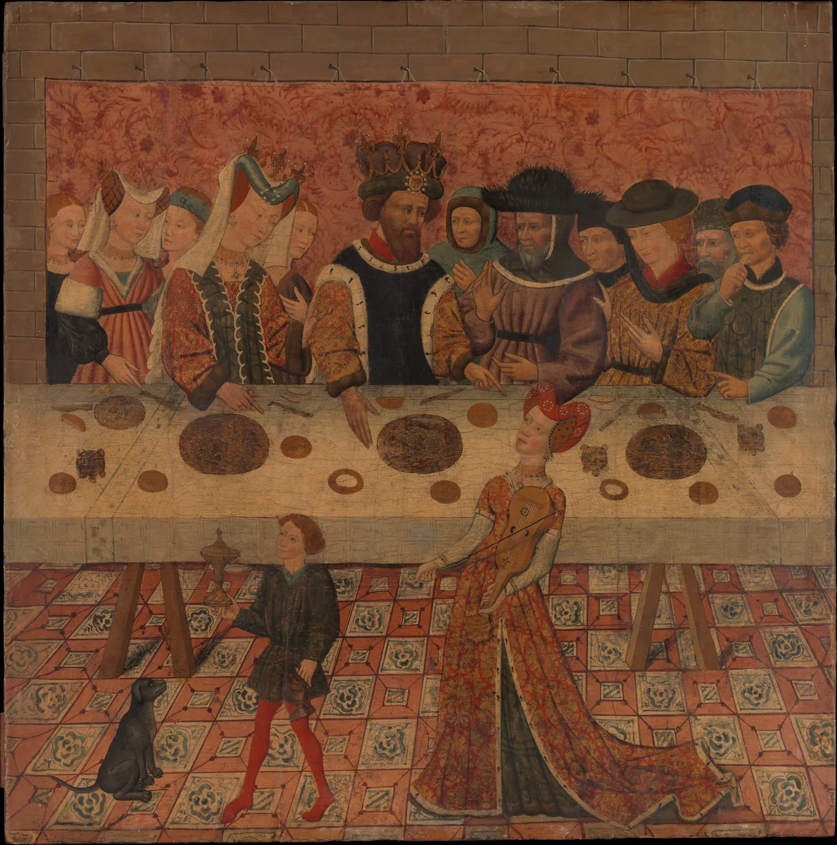 Salome Dancing before Herod by Spanish Painter, painting, 1430-1469