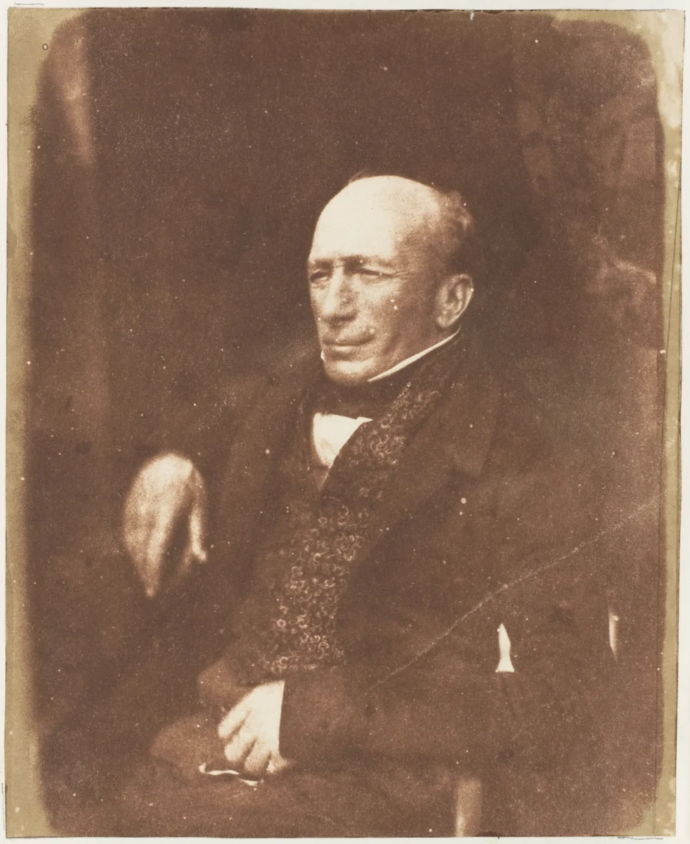 [Man] by Hill and Adamson, photograph, 1843-1847