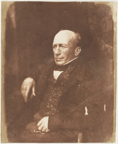 [Man] by Hill and Adamson, photograph, 1843-1847