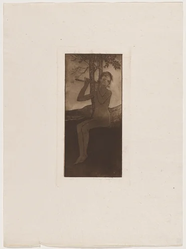 Le chant de la cigale by Armand Rassenfosse, print, 1895