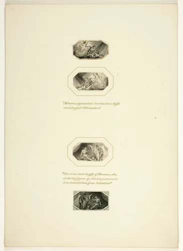 Plate from Telemachus by Thomas Stothard, print, 1793-1803